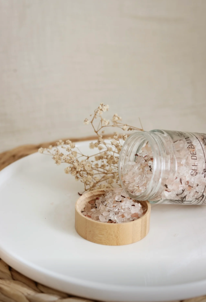 Sel de bain Zarits à l'orange douce, à la bergamote et à l'hibiscus