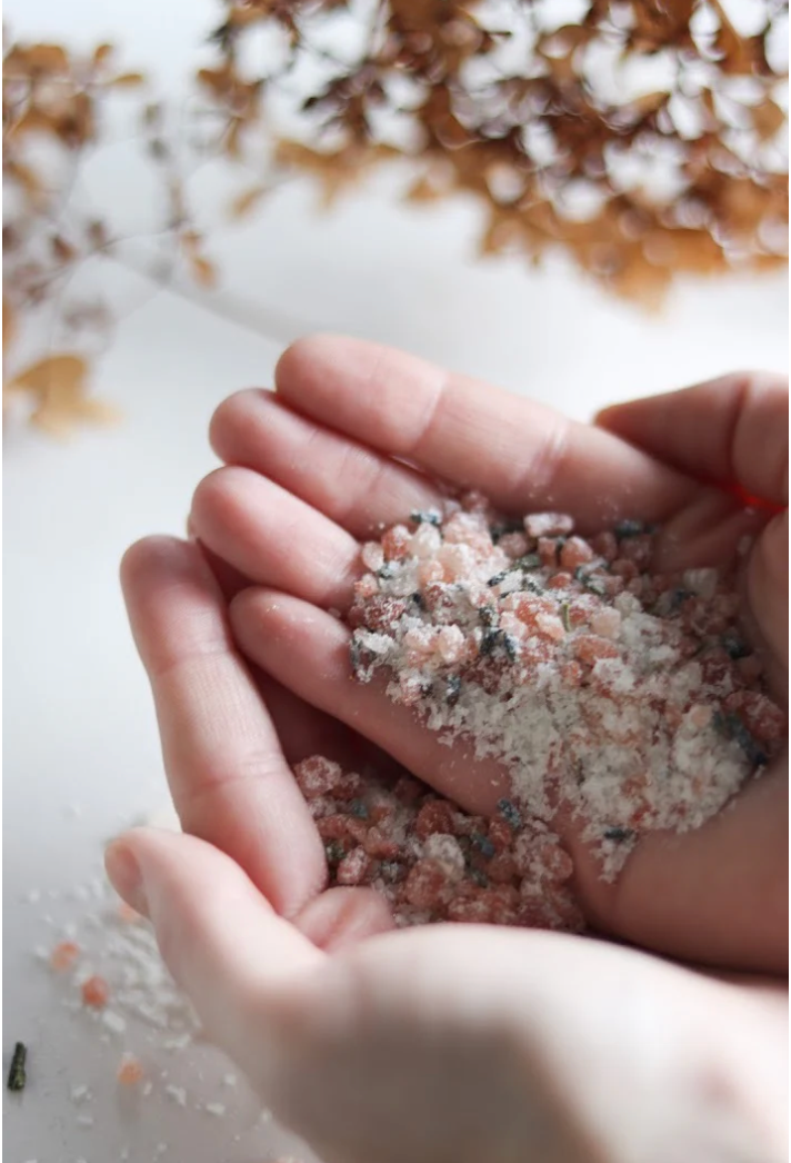 Sel de bain Zarits à la lavande, au romarin et au citron