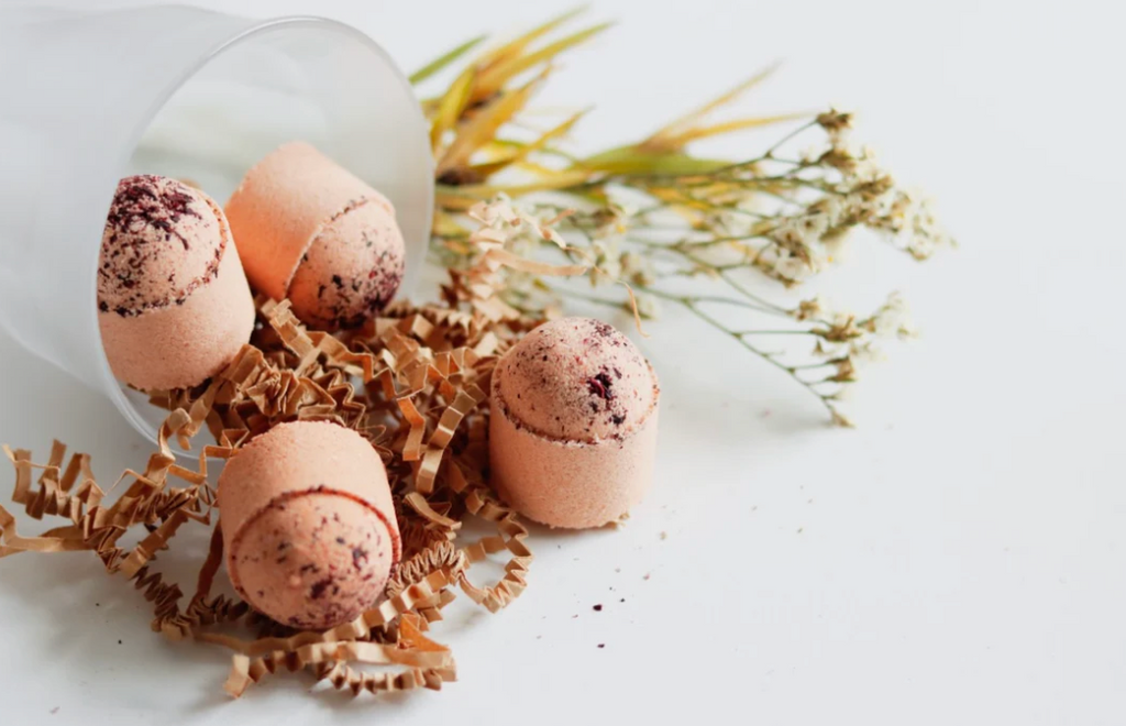 Bombe de bain Zarits à l'orange douce et aux pétales de rose