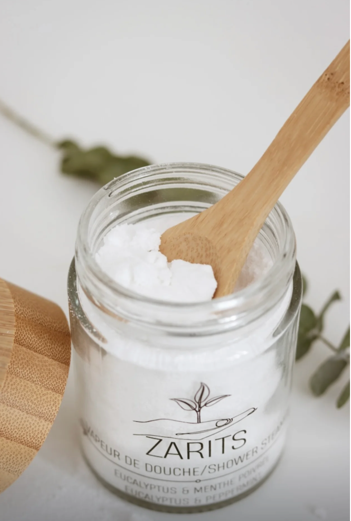 Zarits Douche Vapeur Menthe Poivrée et Eucalyptus
