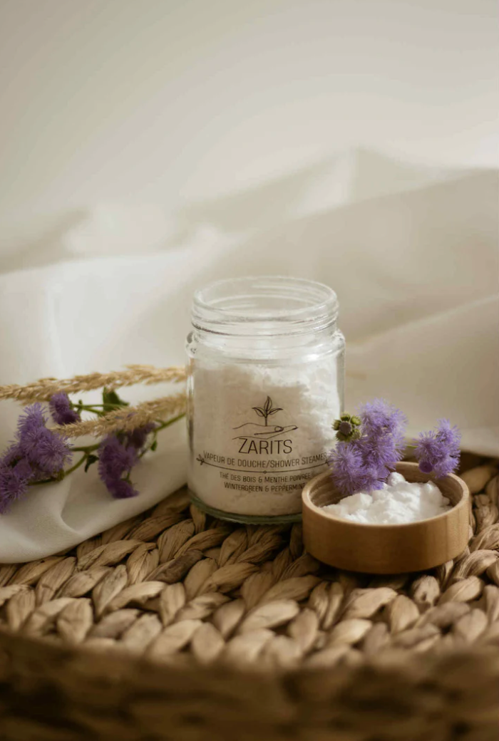 Zarits Douche Vapeur Menthe d'hiver et menthe poivrée