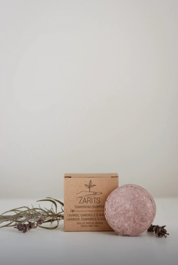 Shampoing Zarits à la camomille, à la lavande et à l'hibiscus – Pour tous types de cheveux