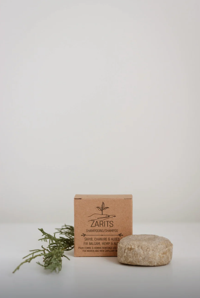 Shampoing Zarits Sap, Aloe Vera et Chanvre – Boost Cheveux
