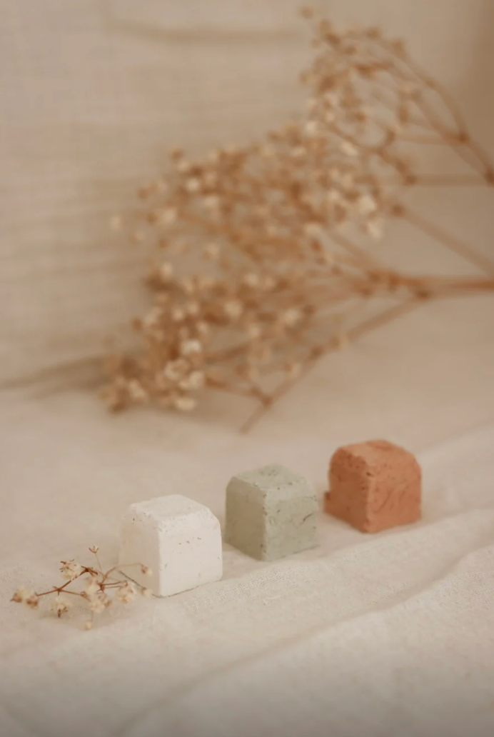 Trio de masques à l'argile Zarits