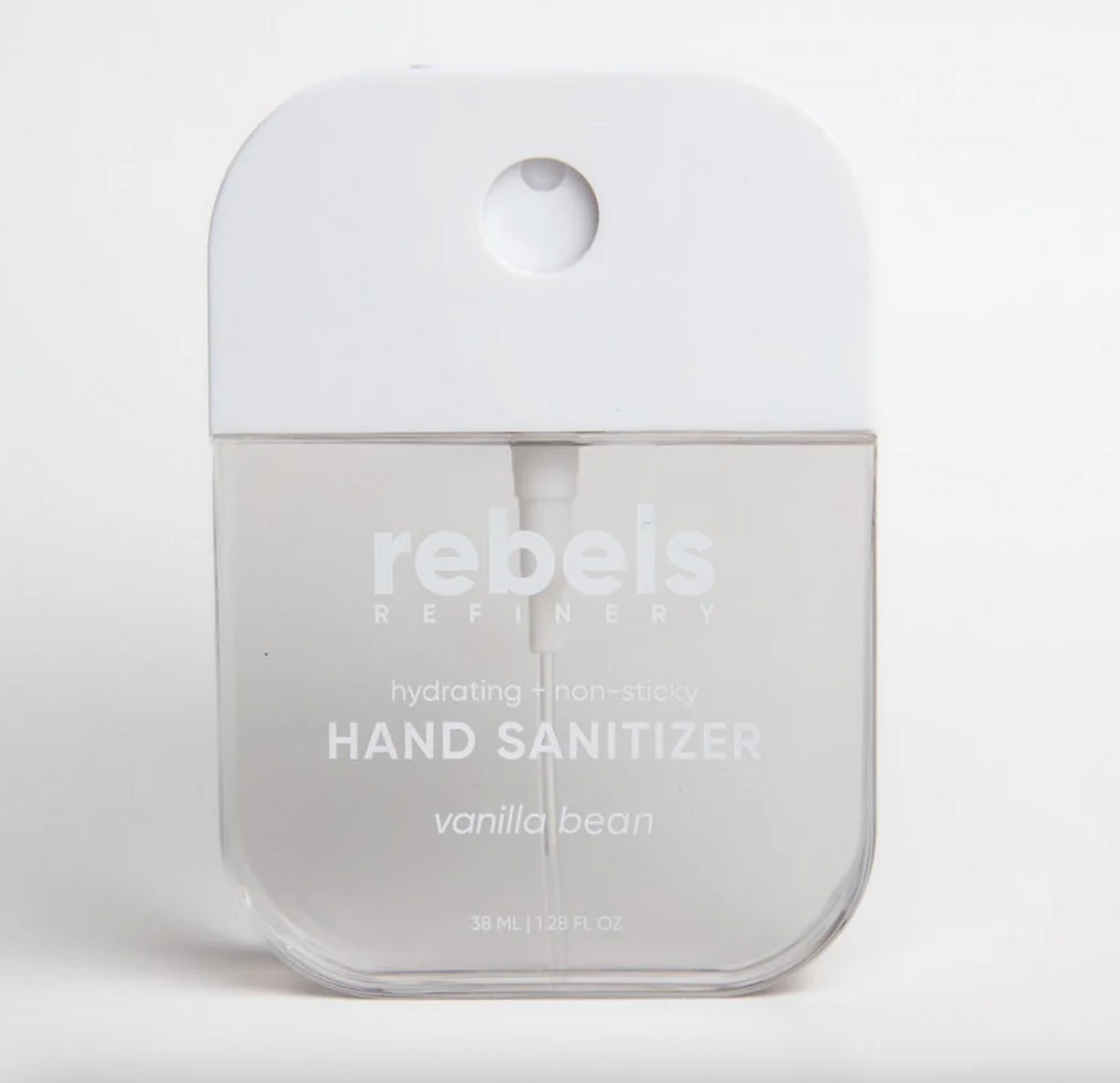 Gel hydroalcoolique de poche rechargeable Rebels Refinery – Vanille