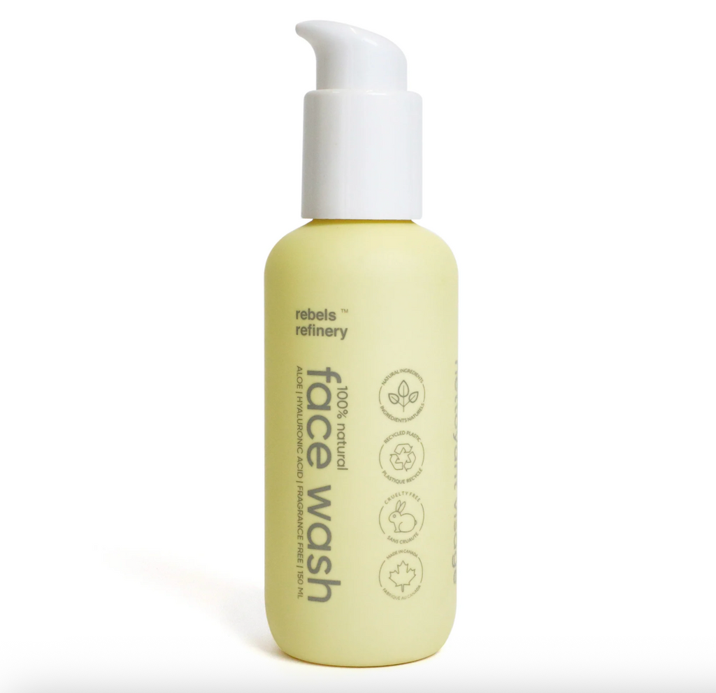 Nettoyant visage 100 % naturel Rebels Refinery – Sans parfum