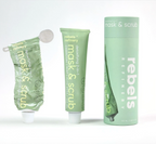 Masque et gommage détoxifiant 2 en 1 de Rebels Refinery