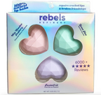Baume à lèvres en forme de cœur de Rebels Refinery – Coffret cadeau