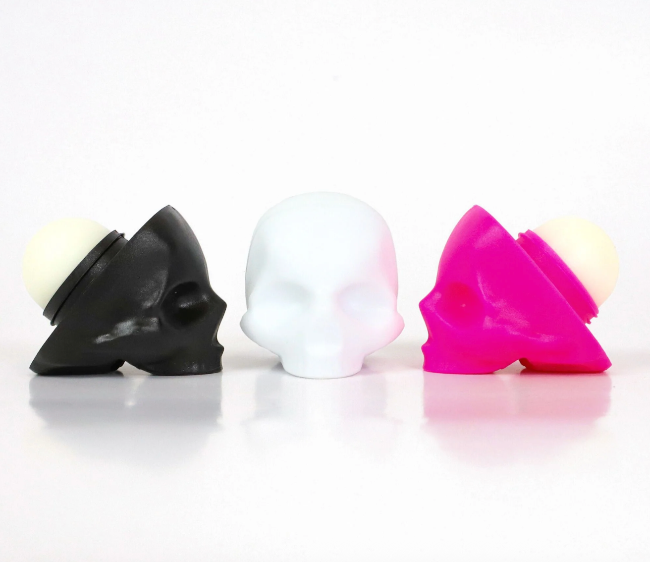 Baume à lèvres Rebels Refinery Neapolitan Skull – Lot de 3