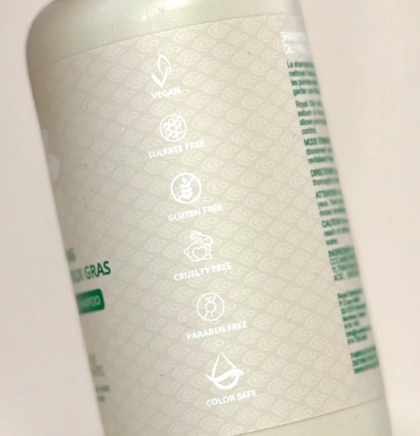 Shampoing Royal pour cheveux gras