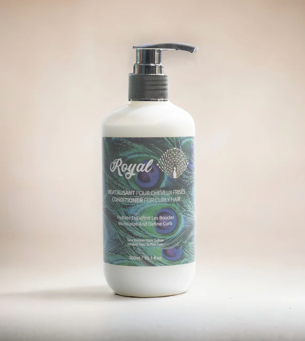 Après-shampoing Royal pour cheveux bouclés