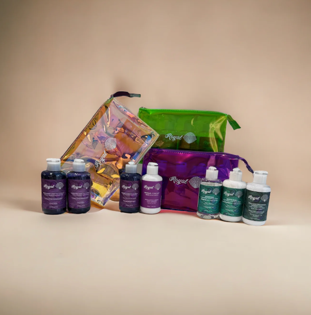 Trousse de voyage Royal pour cheveux gras