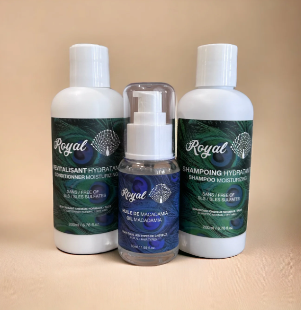 Trio d'hydratation royale