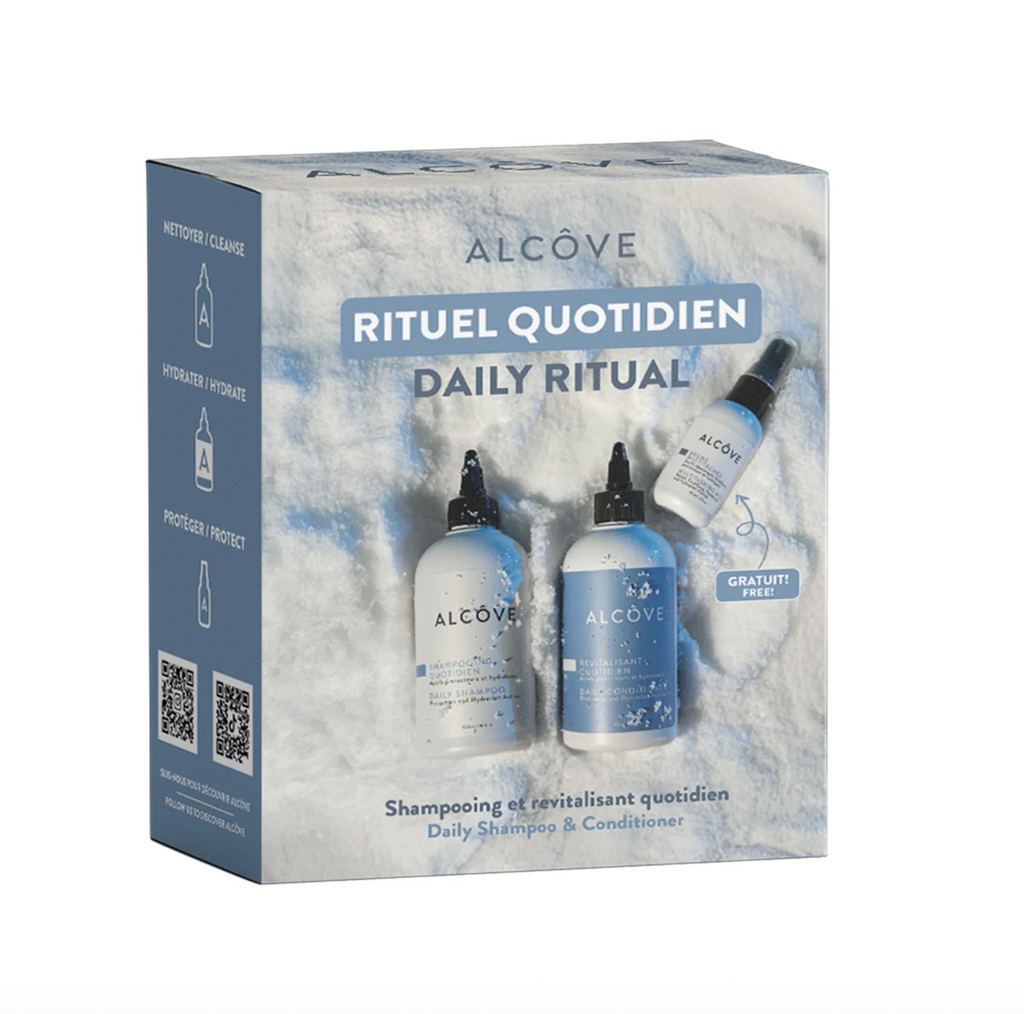 Kit de rituel quotidien Alcôve Holiday