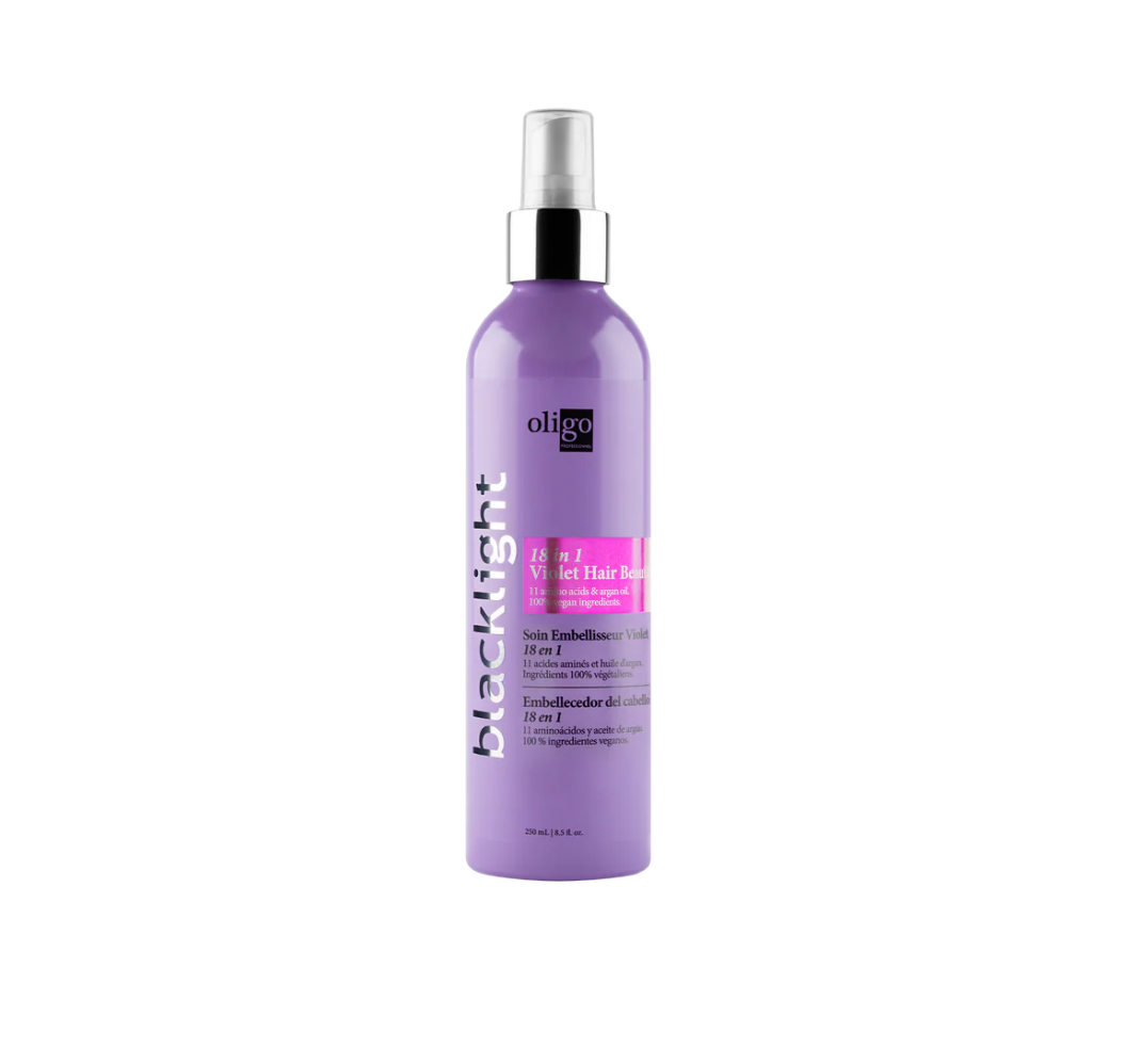 Oligo Professionnel Blacklight 18-en-1 Embellisseur de Cheveux Violet