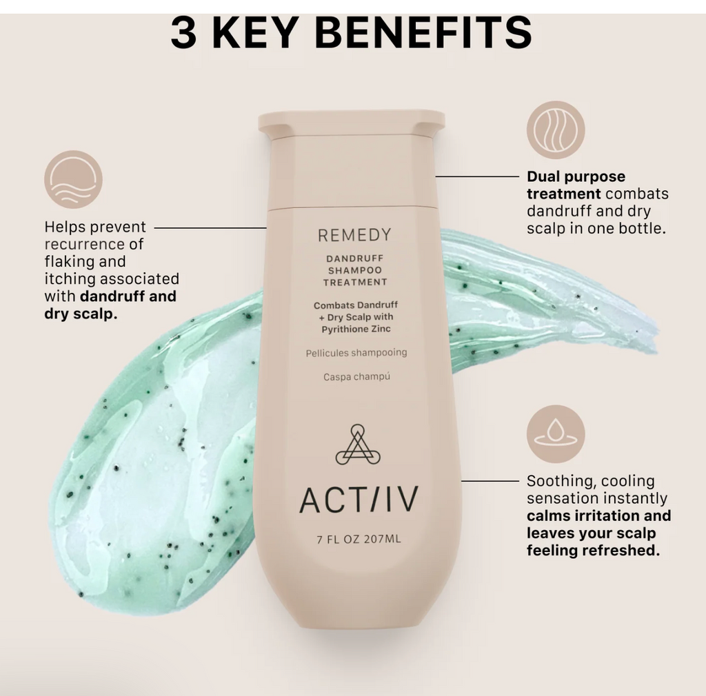 Shampoing antipelliculaire Actiiv Remedy