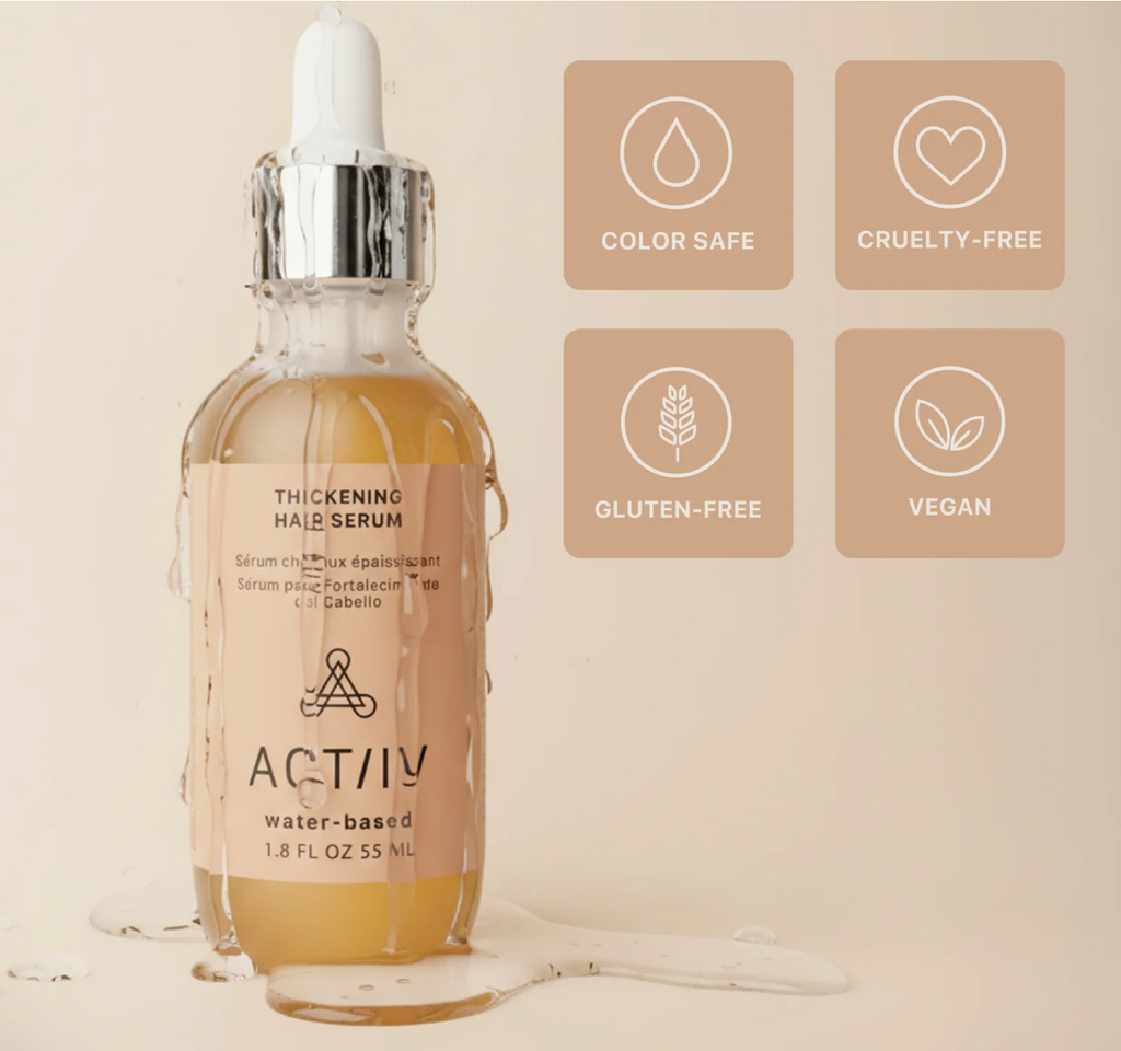 Sérum capillaire épaississant Actiiv – À base d'eau