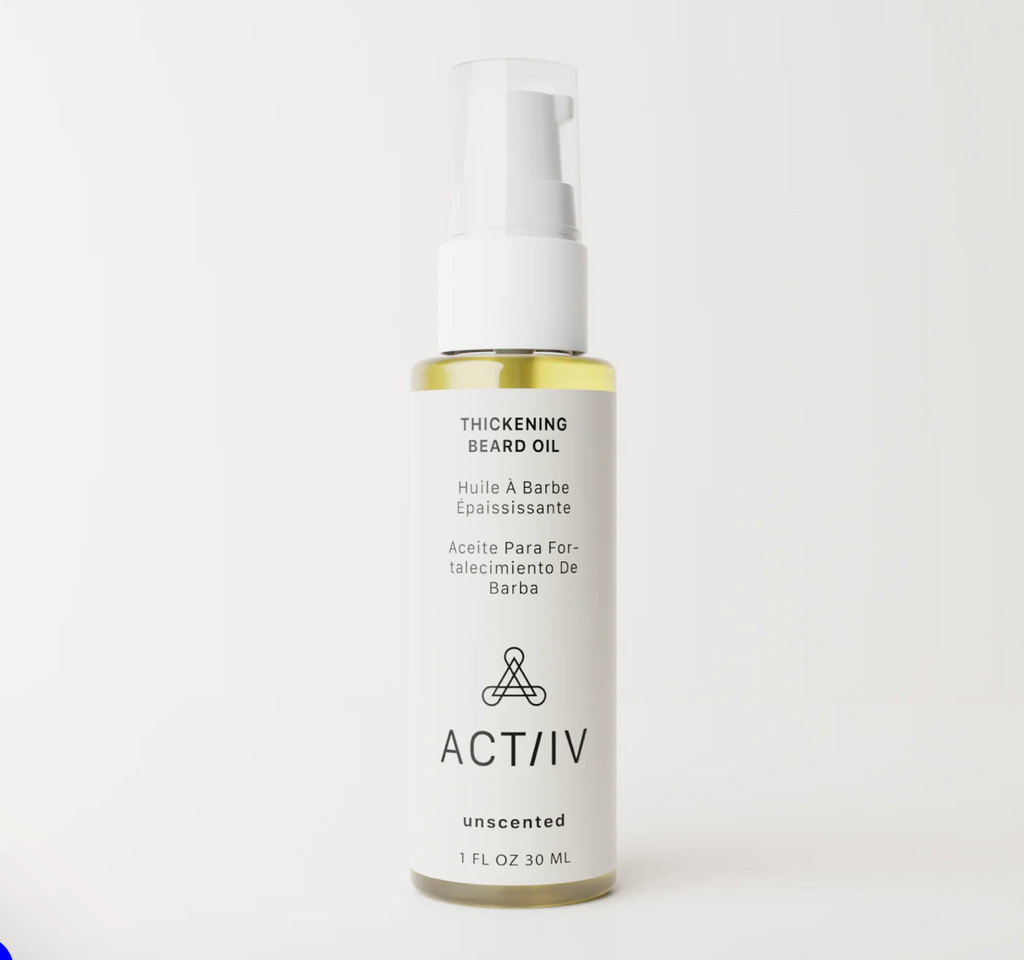 Huile à barbe épaississante Actiiv – Sans parfum