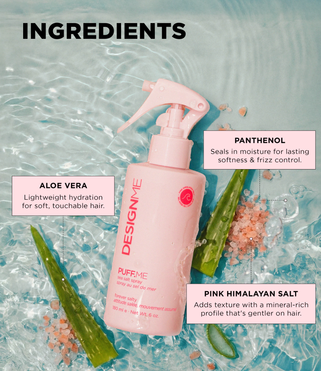 DESIGNME PUFF.ME Sea Salt Spray